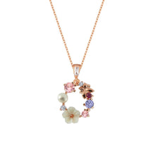 Load image into Gallery viewer, Rose Gold Symphony Floral Necklace
