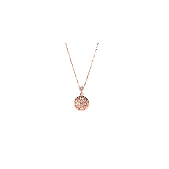 Rose Gold Grace Pendant Necklace