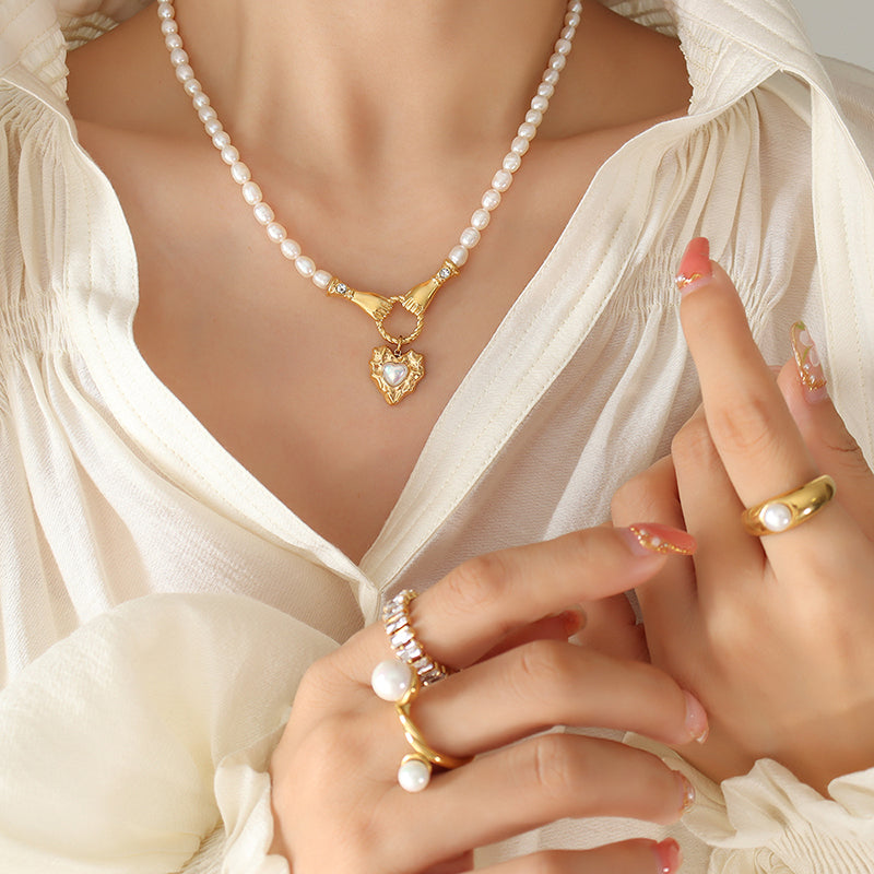 baroque pearl necklace for women