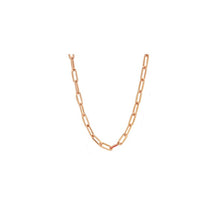 Load image into Gallery viewer, Rose Gold Ascot Chain Necklace
