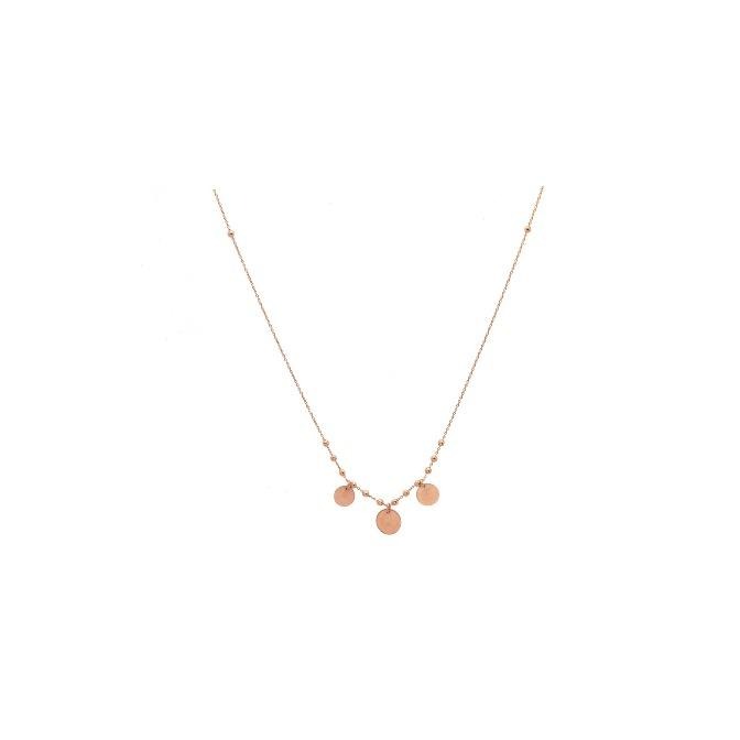 Rose Gold Mini Serpent Chain Necklace