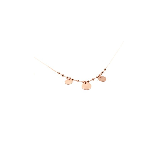 Rose Gold Mini Serpent Chain Necklace