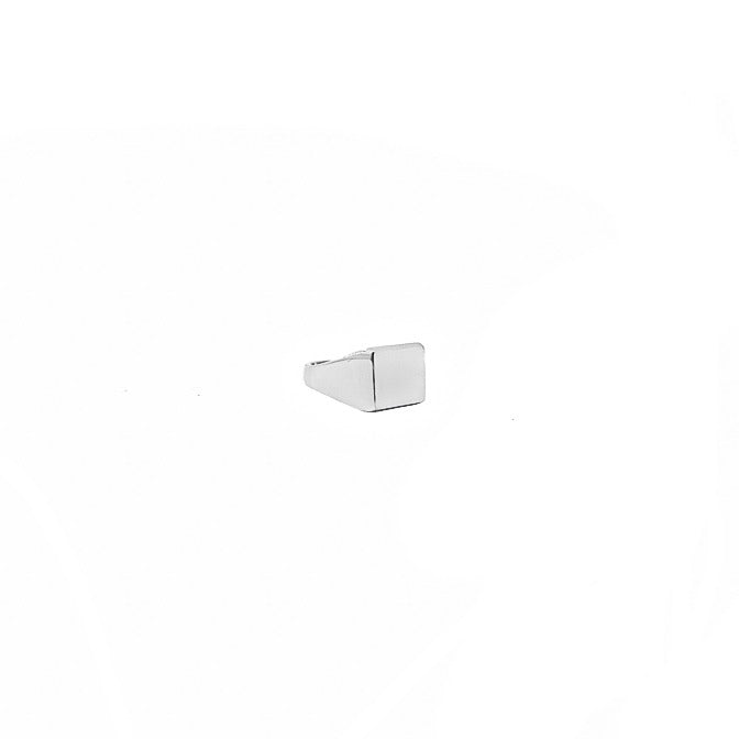 Silver Rectangular Signet Ring