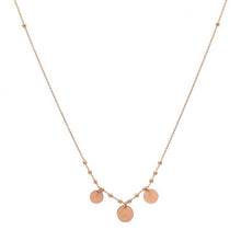 Load image into Gallery viewer, Rose Gold Mini Serpent Chain Necklace
