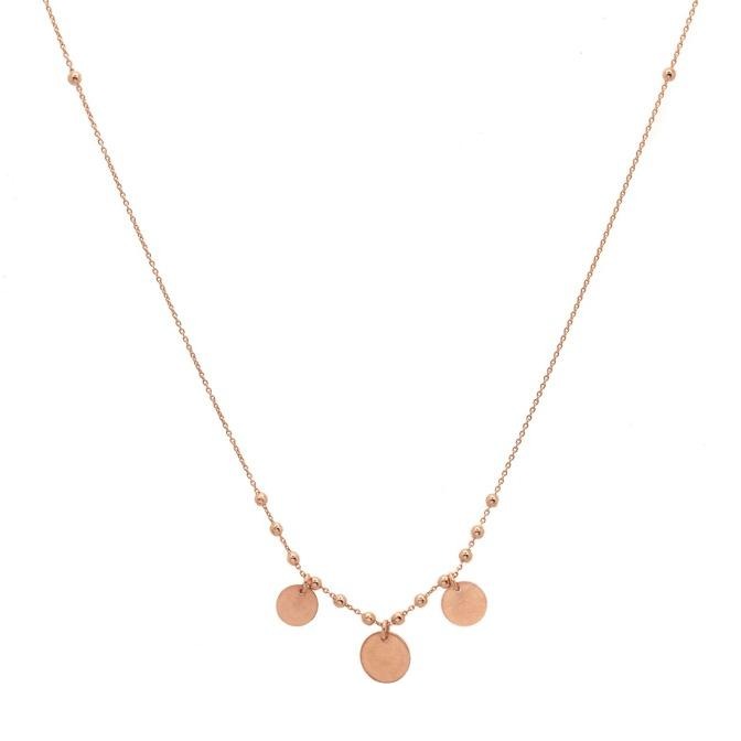 Rose Gold Mini Serpent Chain Necklace