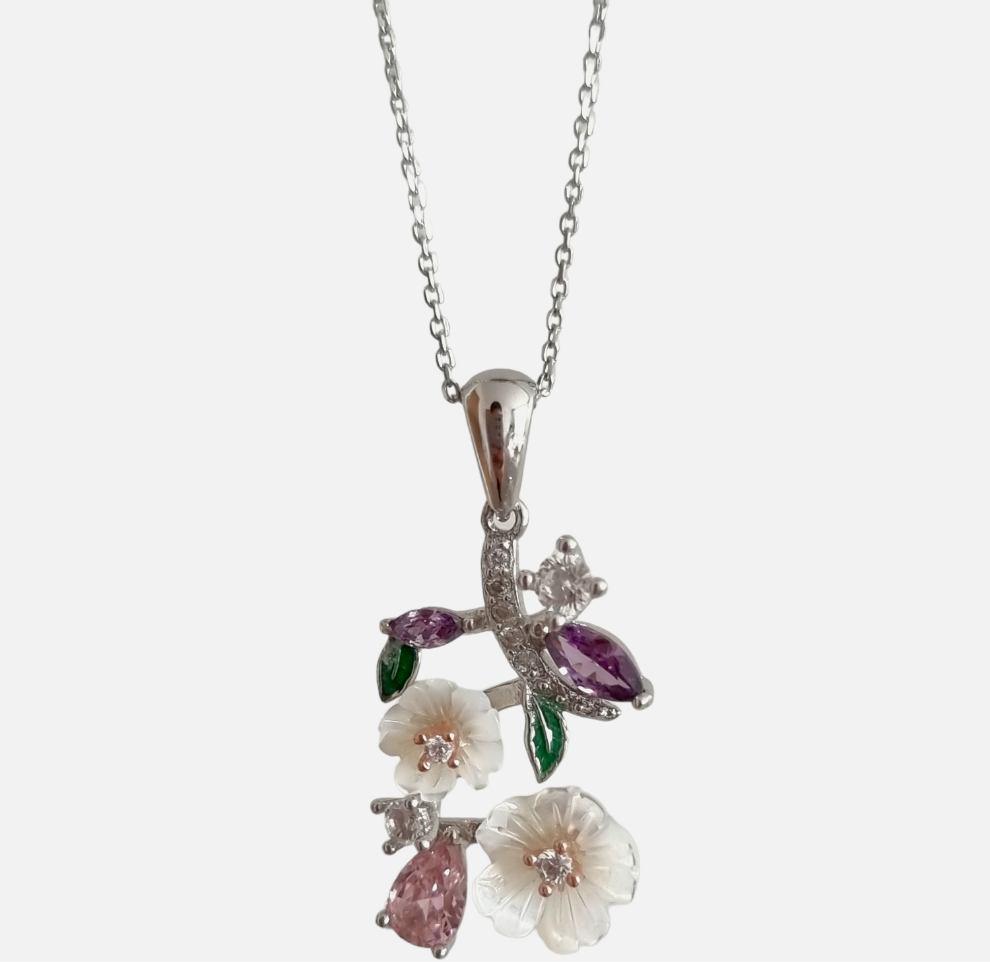 Cherry blossom pendant