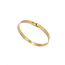 Load image into Gallery viewer, flat bangle for women with locks
