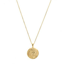 Load image into Gallery viewer, Gold Coin Medallion Necklace
