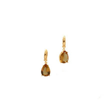 Load image into Gallery viewer, gold sultanite earrings for women
