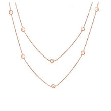 Load image into Gallery viewer, Rose Gold Satellite Chain Necklace
