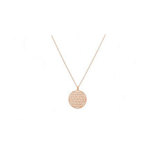 Load image into Gallery viewer, Rose Gold Mystical Diagram Pendant Necklace
