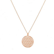 Load image into Gallery viewer, Rose Gold Mystical Diagram Pendant Necklace
