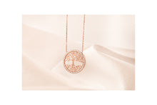 Load image into Gallery viewer, Rose Gold Tree of Life Pendant Necklace
