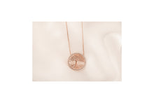 Load image into Gallery viewer, Rose Gold Tree of Life Pendant Necklace
